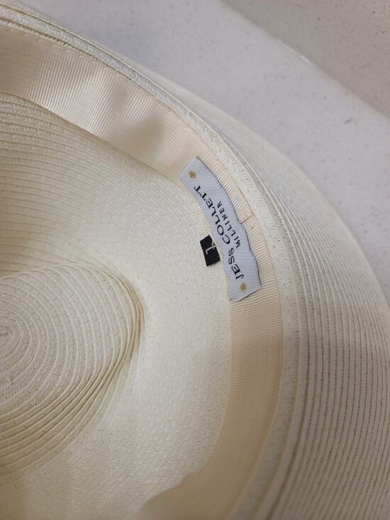 Jess Collett Ivory Traveler Hat Sz Small SPF50+ Packable main image 3